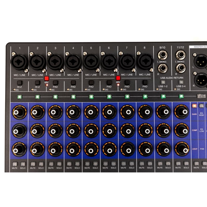 Zoom LiveTrak L12next mikser cyfrowy rejestrator - 10 - Miksery cyfrowe - L12next łączy w sobie moc cyfrowego miksera z analogow