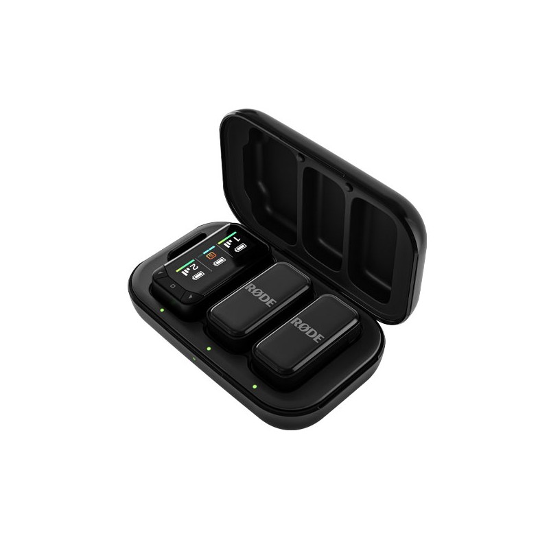 Rode Wireless Micro Camera Kit Zestaw bezprzewodowy - 1 - Zestawy bezprzewodowe inne - 2-kanałowy zestaw bezprzewodowy, 2 nadajn