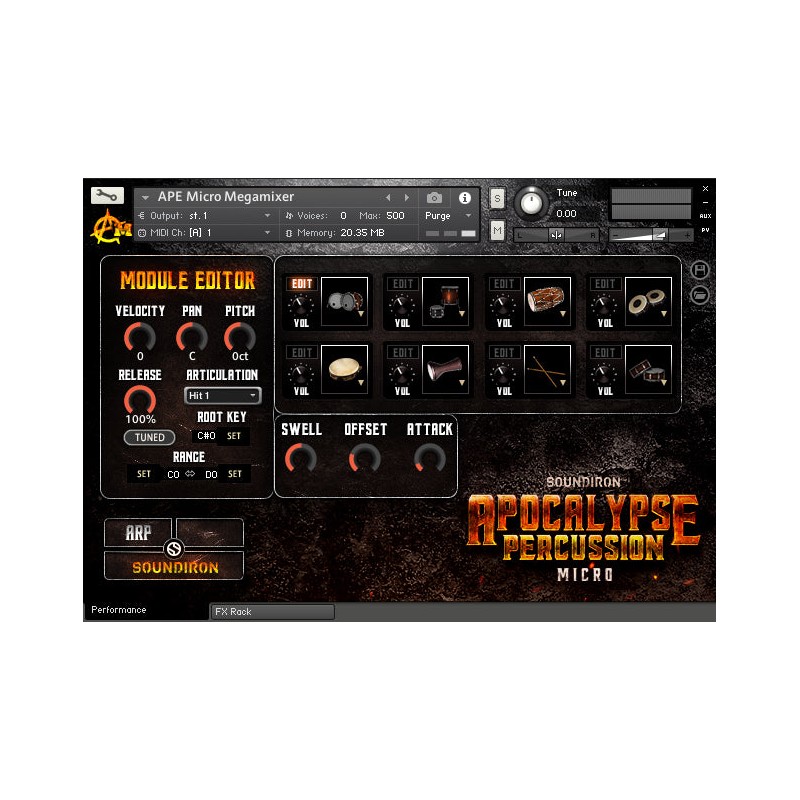 SOUNDIRON Student Bundle - Zestaw bibliotek brzmień (do pobrania)