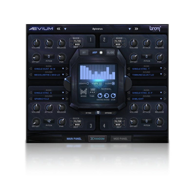 SOUNDIRON Aevium - Zestaw bibliotek brzmień (do pobrania)