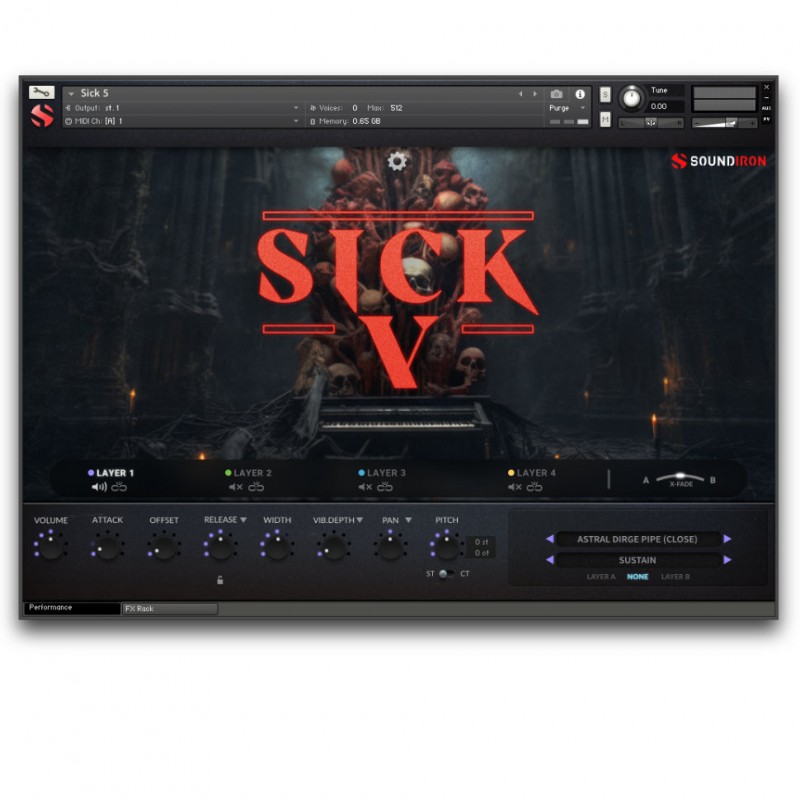 SOUNDIRON Sick Ultimate - Zestaw bibliotek brzmień (do pobrania)