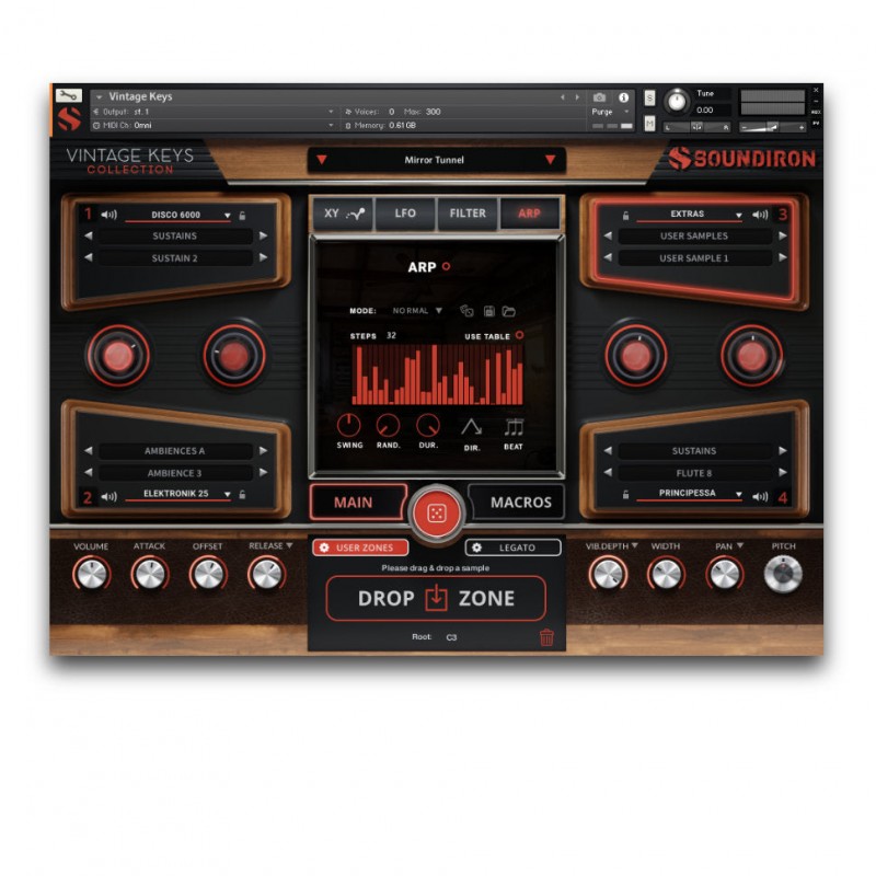 SOUNDIRON Vintage Keys Collection - Zestaw bibliotek brzmień (do pobrania)