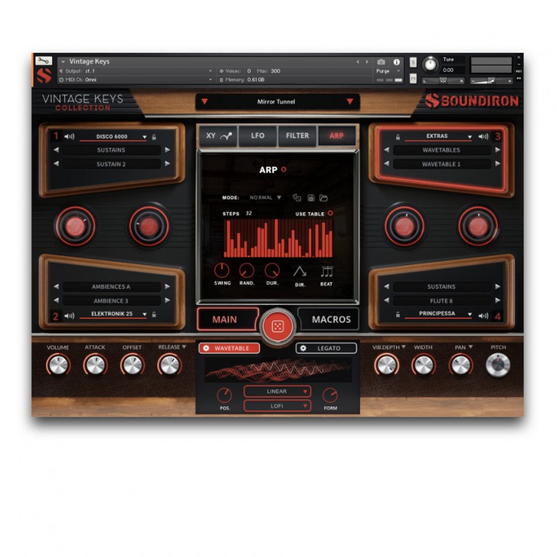 SOUNDIRON Vintage Keys Collection - Zestaw bibliotek brzmień (do pobrania)