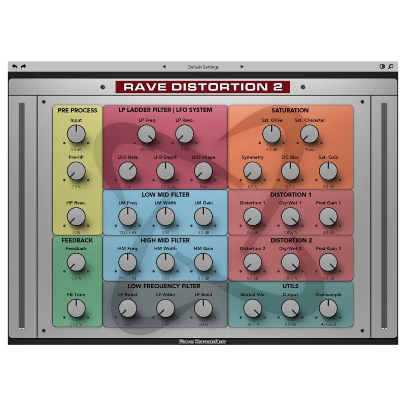 Rave Generation Rave Distortion 2 - Wtyczka zniekształcająca dźwięk VST (do pobrania)