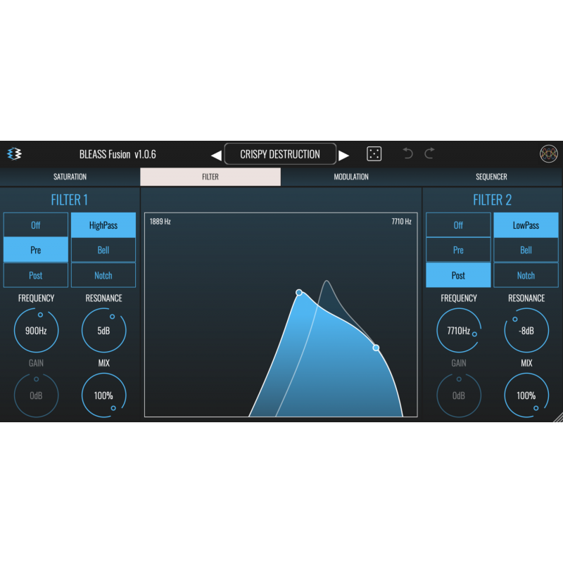 BLEASS Fusion - Wtyczka zniekształcająca dźwięk VST (do pobrania)