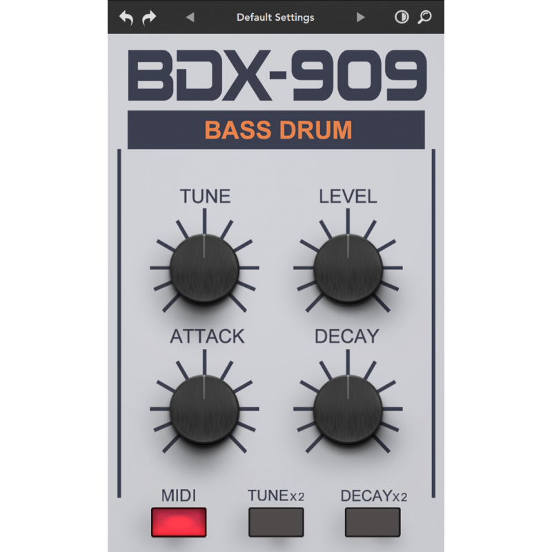 Rave Generation BDX-909 - Wtyczka perkusyjna VST (do pobrania)