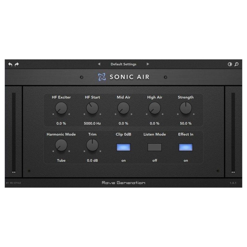Rave Generation Sonic Air - Wtyczka korekcji dźwięku VST (do pobrania)
