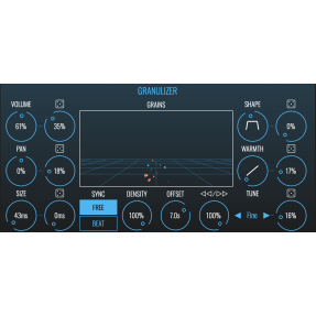 BLEASS Granulizer - Wtyczka efektowa VST (do pobrania)