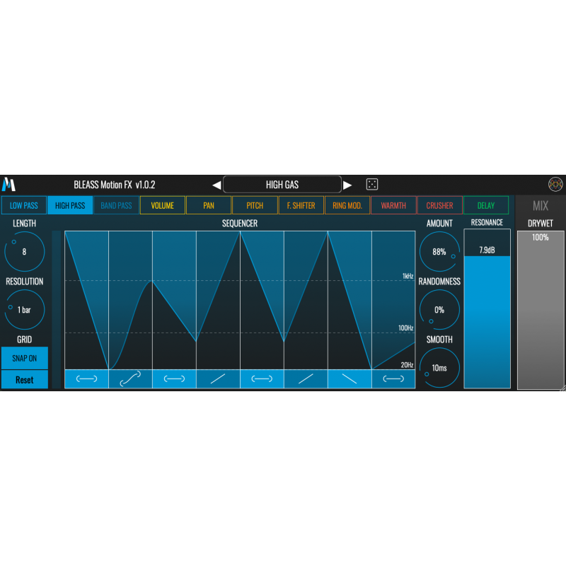 BLEASS Motion FX - Wtyczka efektowa VST (do pobrania)