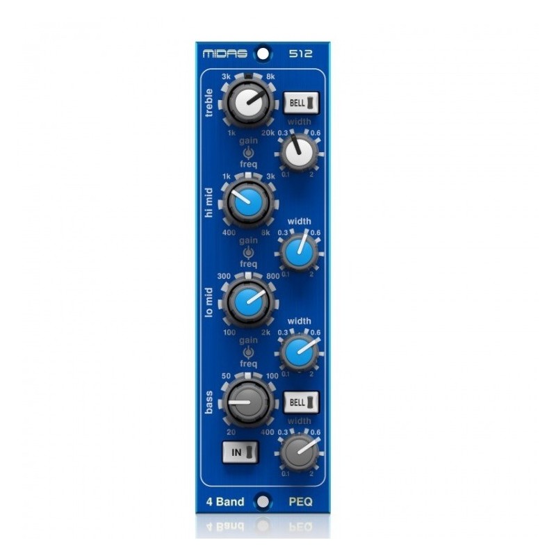 MIDAS Parametric Equaliser 512 V2 - korektor