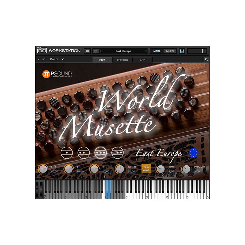 PSound World Musette - Wirtualny instrument VST (do pobrania)