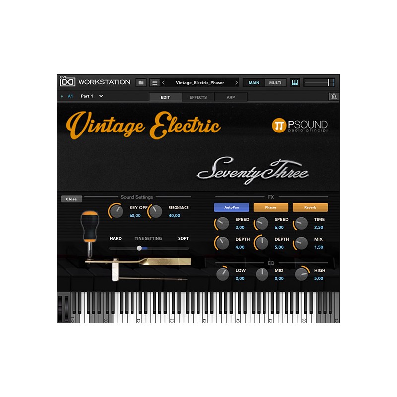 PSound Vintage Electric - Wirtualny instrument VST (do pobrania)