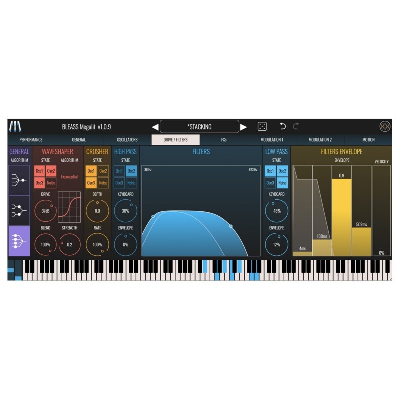 BLEASS Megalit - Syntezator wirtualny VST (do pobrania)