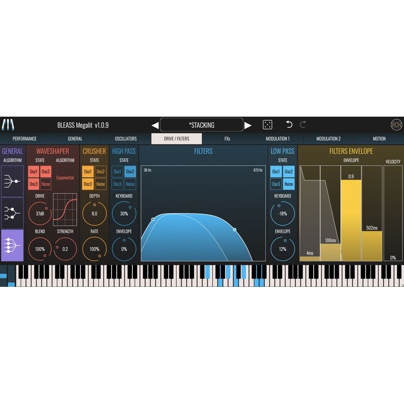 BLEASS Megalit Bundle - Syntezator wirtualny VST (do pobrania)