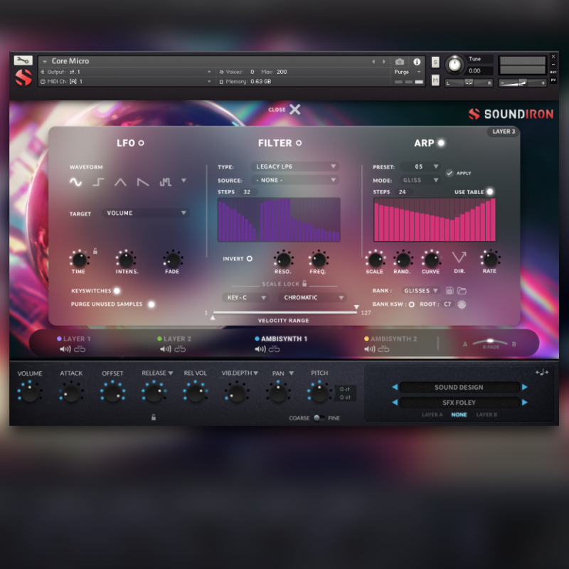 SOUNDIRON Core Micro - Biblioteka brzmień (do pobrania)