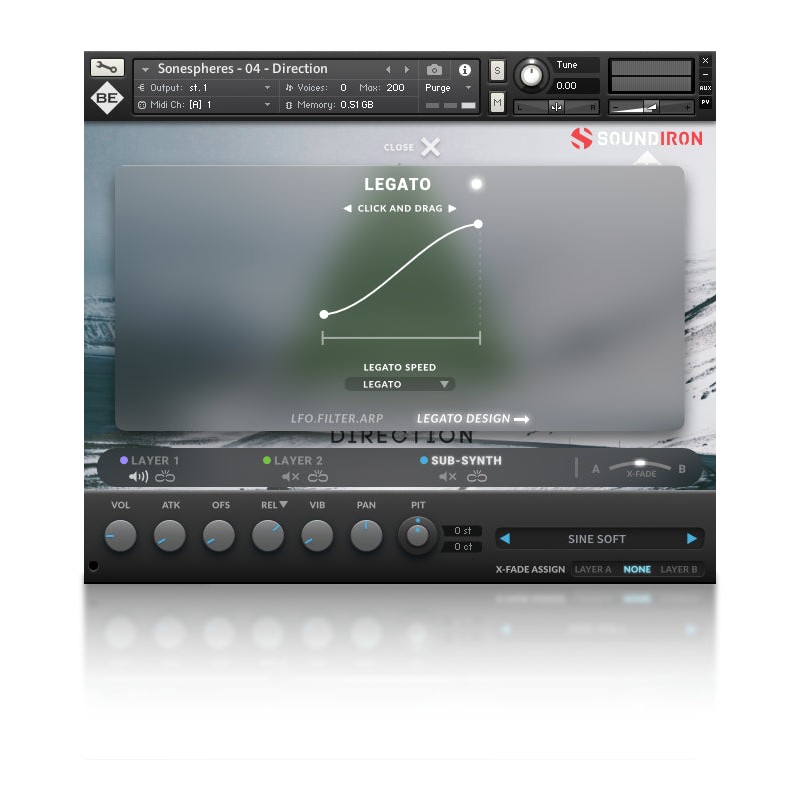 SOUNDIRON Sonespheres 4: Direction - Biblioteka brzmień (do pobrania)