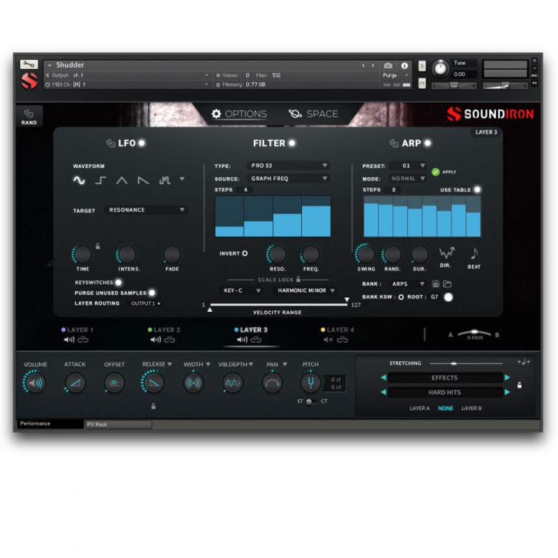 SOUNDIRON Shudder - Biblioteka brzmień (do pobrania)