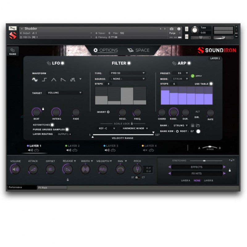 SOUNDIRON Shudder - Biblioteka brzmień (do pobrania)