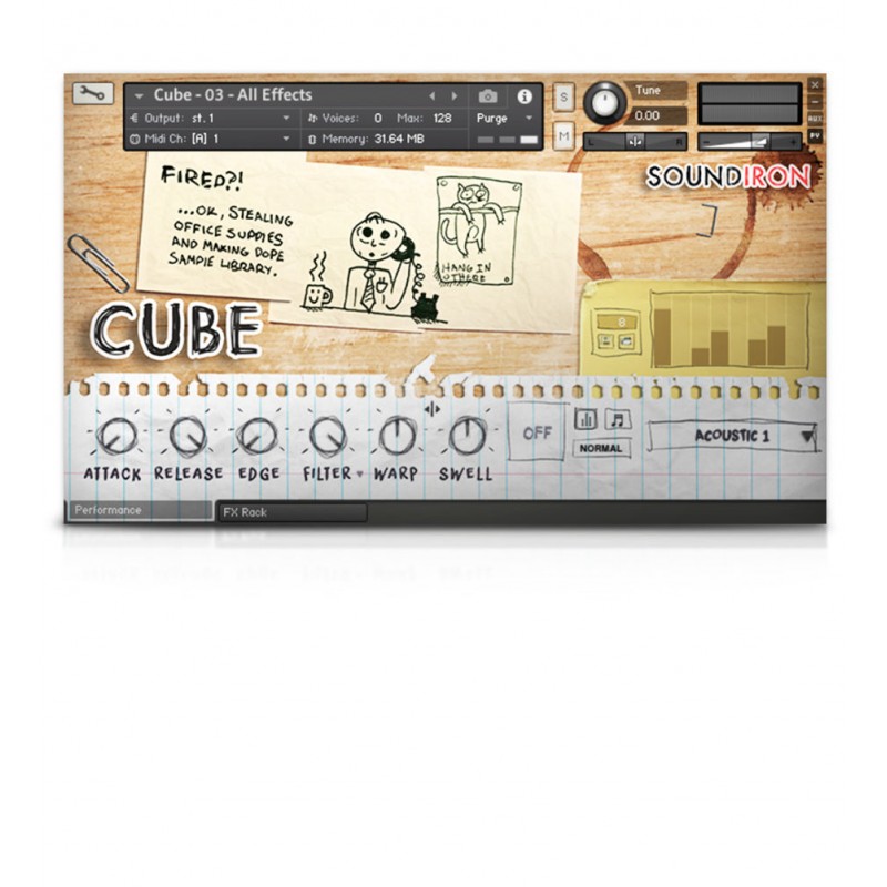 SOUNDIRON Cube - Biblioteka brzmień (do pobrania)