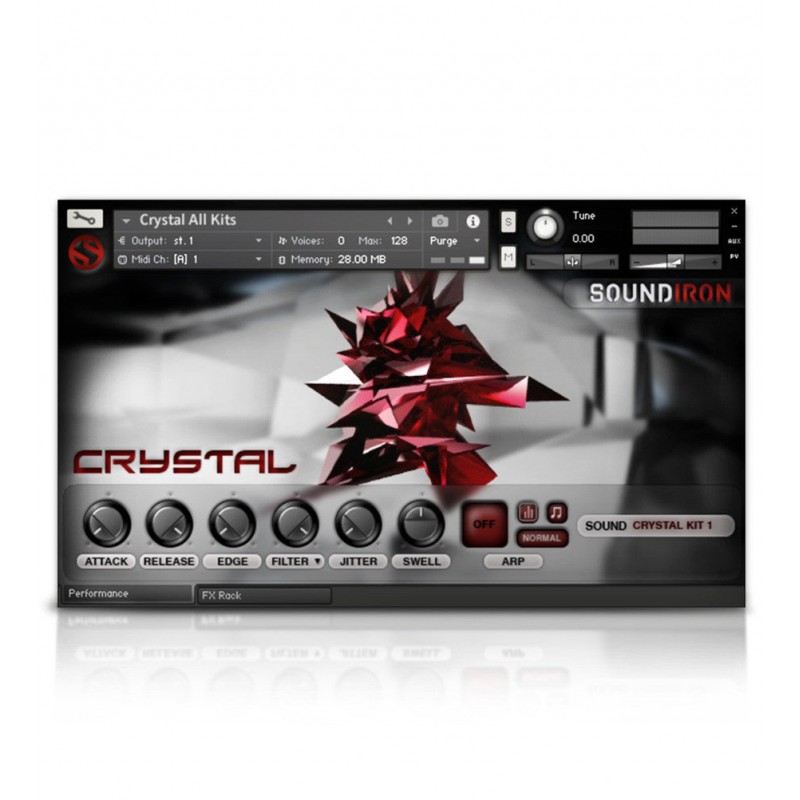 SOUNDIRON Crystal - Biblioteka brzmień (do pobrania)
