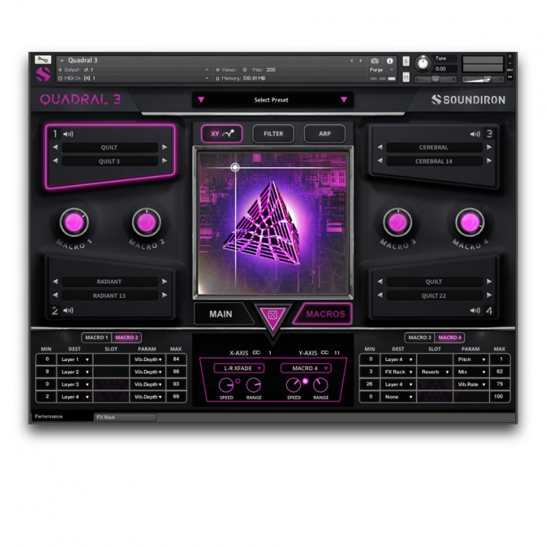 SOUNDIRON Quadral 3 - Biblioteka brzmień (do pobrania)