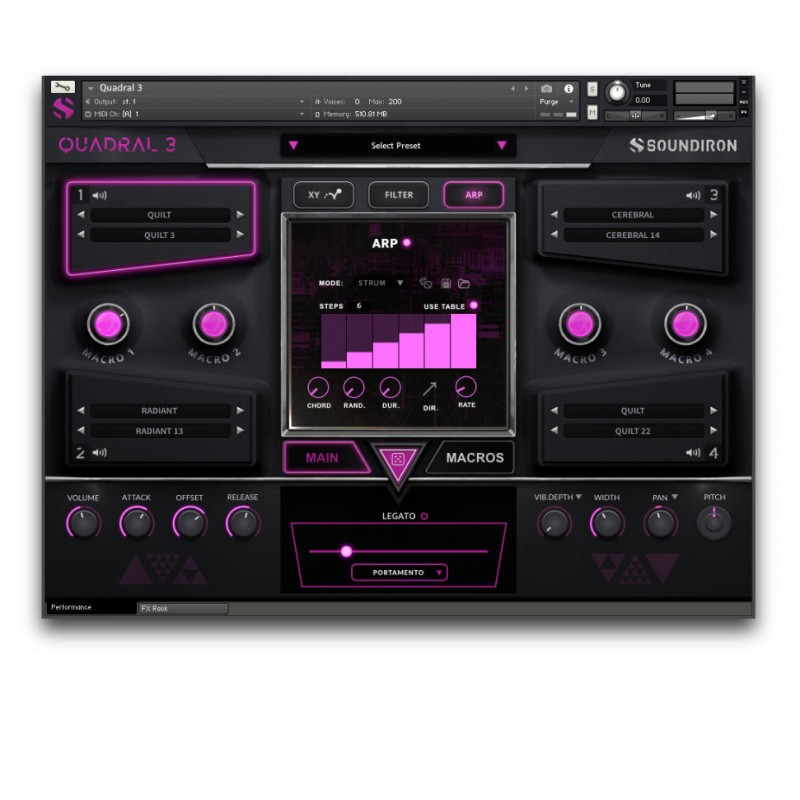 SOUNDIRON Quadral 3 - Biblioteka brzmień (do pobrania)