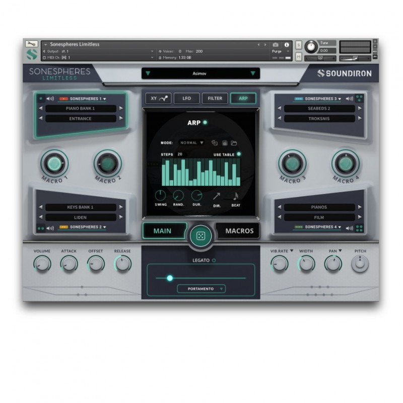 SOUNDIRON Sonespheres Limitless - Biblioteka brzmień (do pobrania)