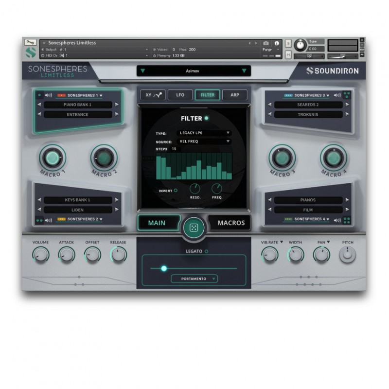 SOUNDIRON Sonespheres Limitless - Biblioteka brzmień (do pobrania)