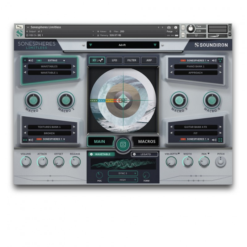 SOUNDIRON Sonespheres Limitless - Biblioteka brzmień (do pobrania)