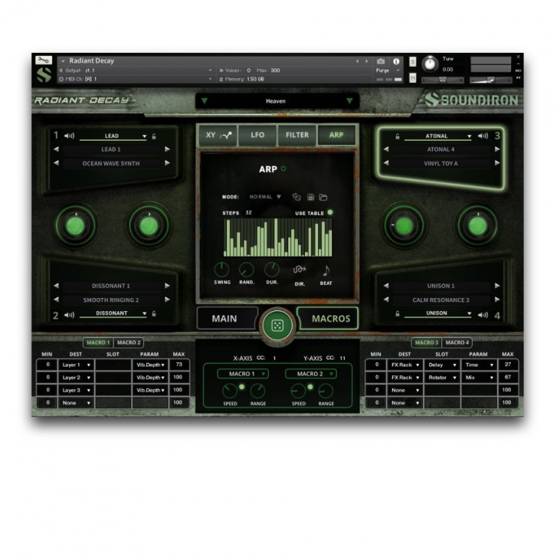 SOUNDIRON Radiant Decay - Biblioteka brzmień (do pobrania)