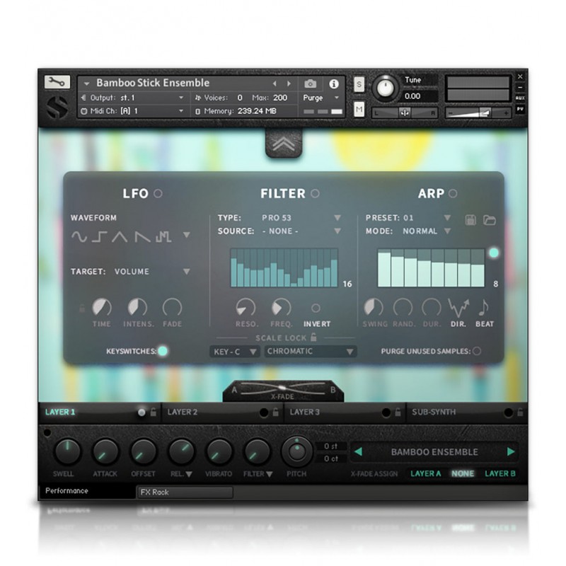 SOUNDIRON Bamboo Stick Ensemble - Biblioteka brzmień (do pobrania)