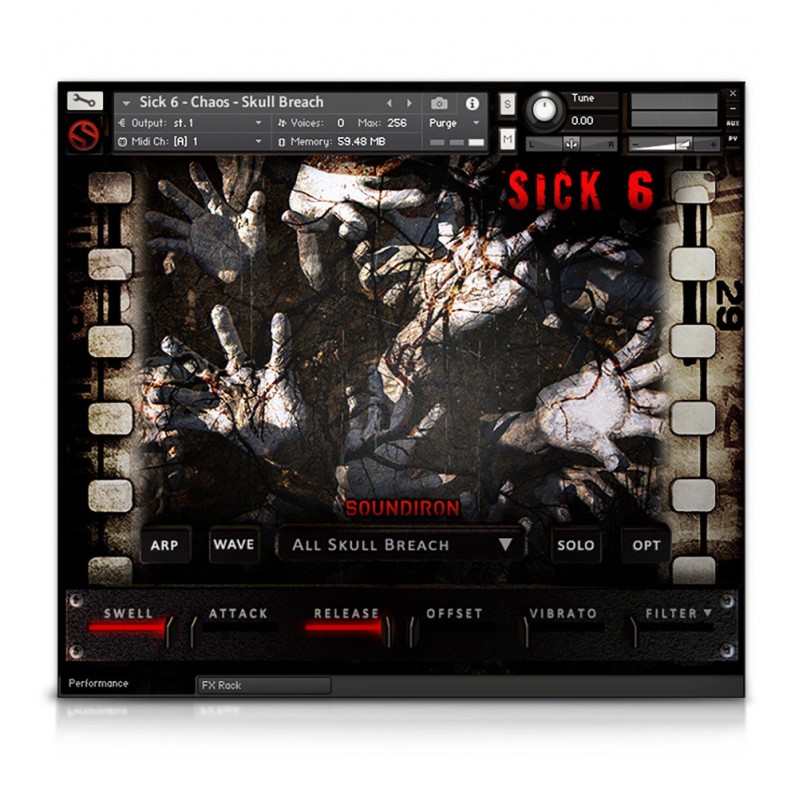 SOUNDIRON Sick 6: 666 - The sickening - Biblioteka brzmień (do pobrania)