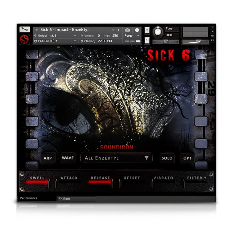 SOUNDIRON Sick 6: 666 - The sickening - Biblioteka brzmień (do pobrania)