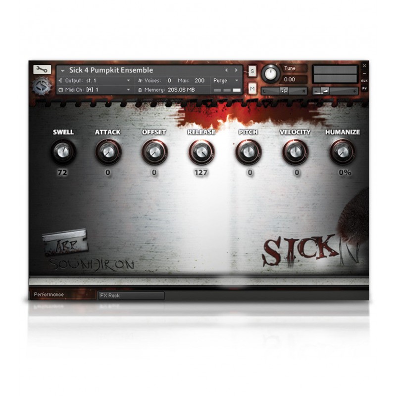 SOUNDIRON Sick 4 - Biblioteka brzmień (do pobrania)