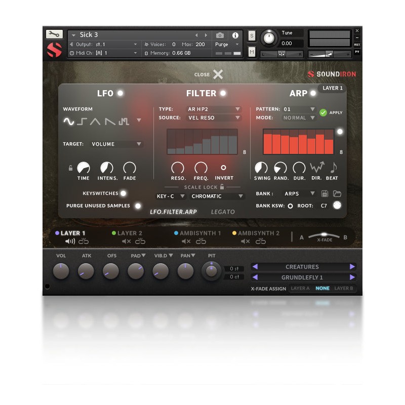 SOUNDIRON Sick 3: Dark Places - Biblioteka brzmień (do pobrania)