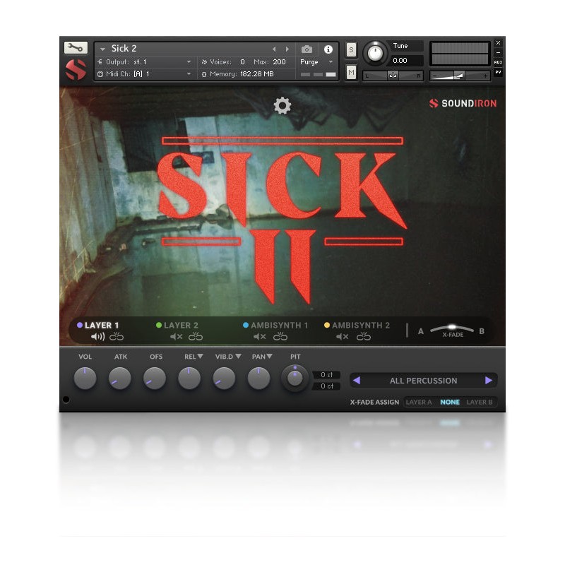 SOUNDIRON Sick 2 - Biblioteka brzmień (do pobrania)