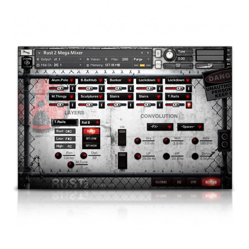 SOUNDIRON Rust 2 - Biblioteka brzmień (do pobrania)