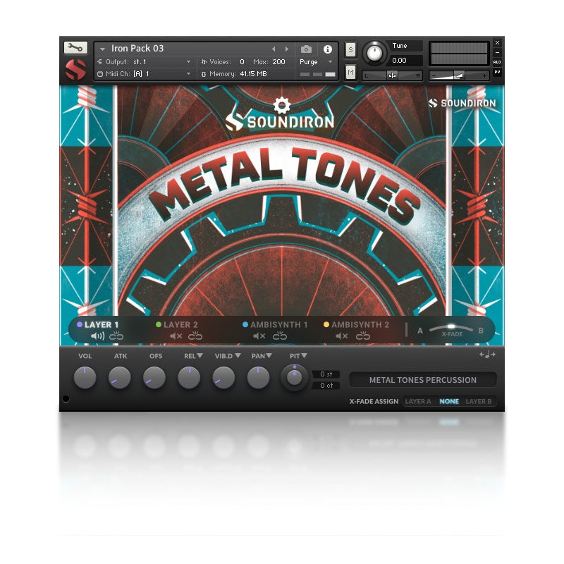 SOUNDIRON Iron Pack 3: Metal Tones - Biblioteka brzmień (do pobrania)