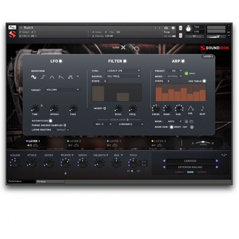 SOUNDIRON Rust 4: Relics - Biblioteka brzmień (do pobrania)