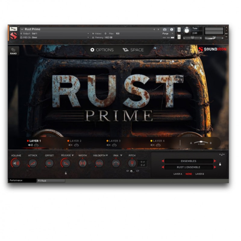 SOUNDIRON Rust Prime - Biblioteka brzmień (do pobrania)