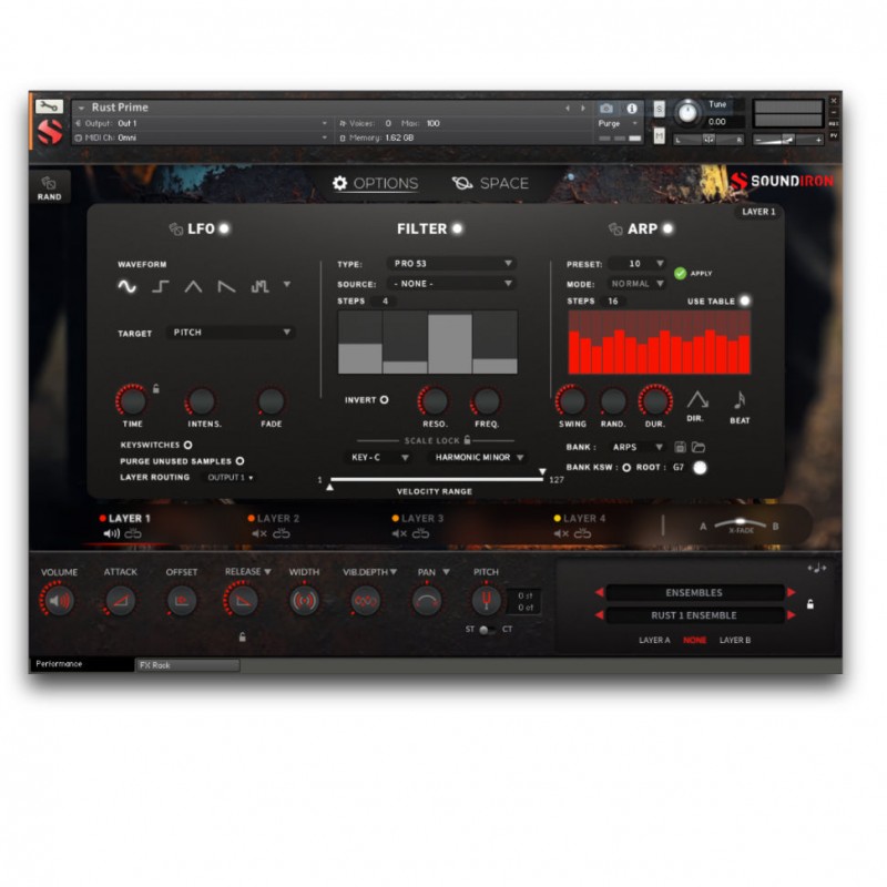 SOUNDIRON Rust Prime - Biblioteka brzmień (do pobrania)