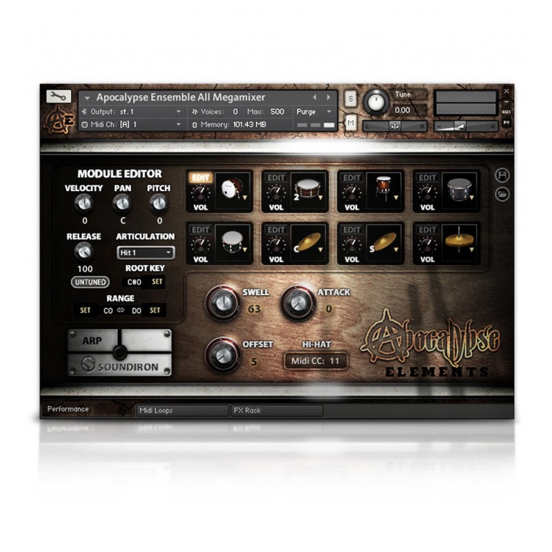 SOUNDIRON Apocalypse Percussion Elements - Biblioteka brzmień (do pobrania)