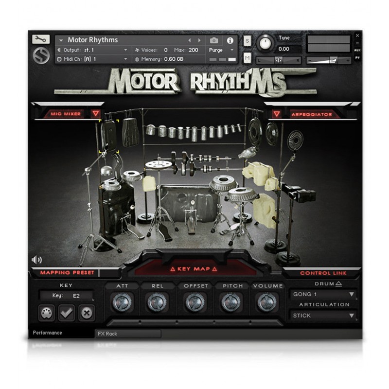 SOUNDIRON Motor Rhythms - Biblioteka brzmień (do pobrania)