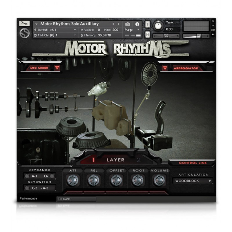 SOUNDIRON Motor Rhythms - Biblioteka brzmień (do pobrania)