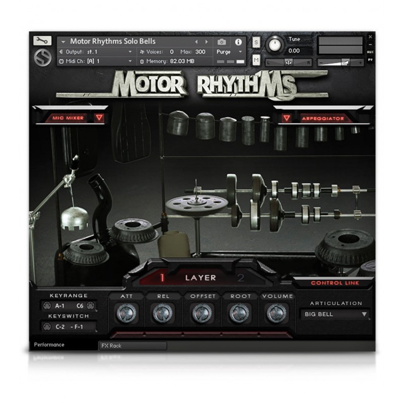 SOUNDIRON Motor Rhythms - Biblioteka brzmień (do pobrania)