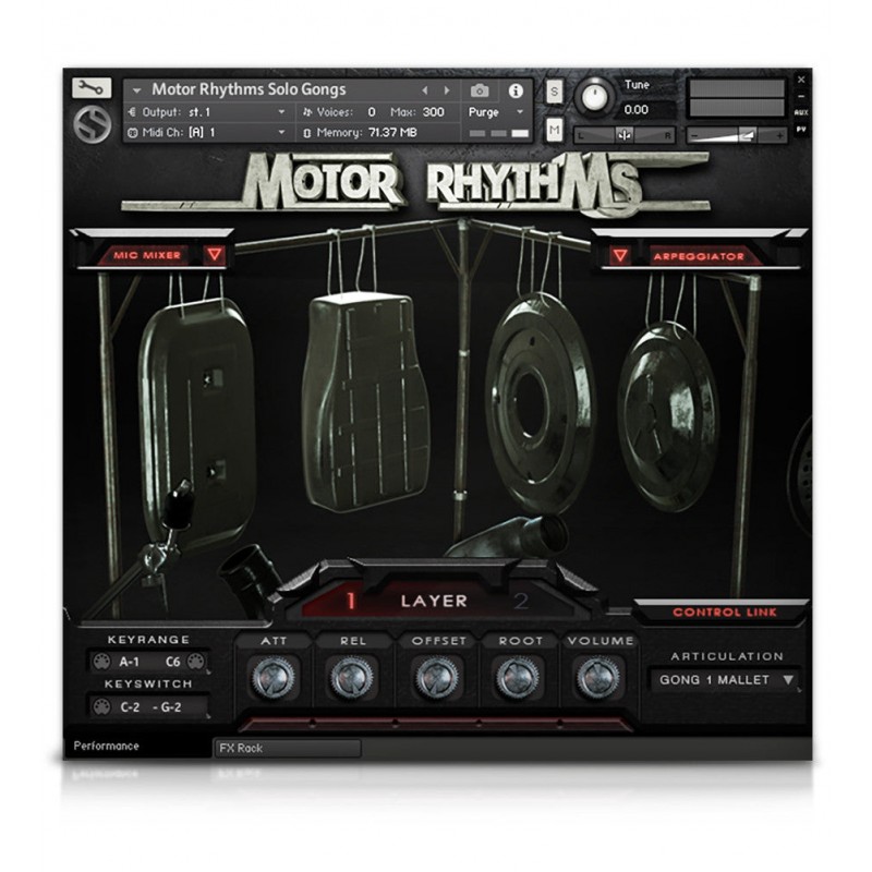 SOUNDIRON Motor Rhythms - Biblioteka brzmień (do pobrania)