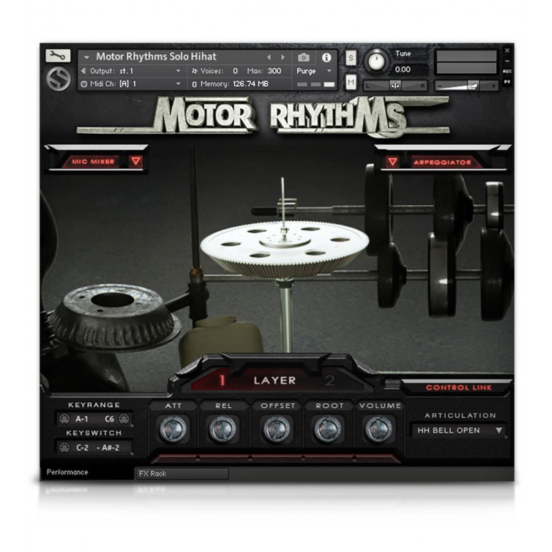 SOUNDIRON Motor Rhythms - Biblioteka brzmień (do pobrania)