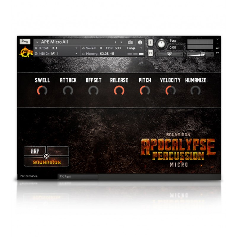 SOUNDIRON Apocalypse Percussion Micro - Biblioteka brzmień (do pobrania)