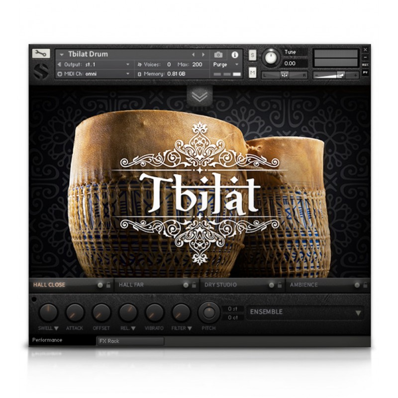 SOUNDIRON Tbilat Drum - Biblioteka brzmień (do pobrania)