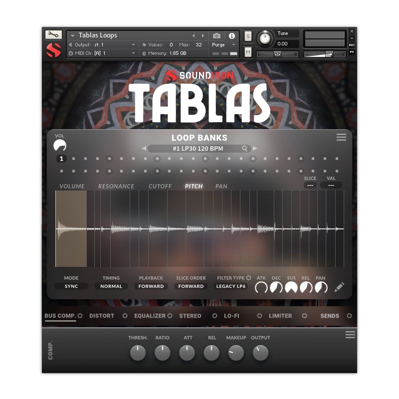 SOUNDIRON Tablas - Biblioteka brzmień (do pobrania)